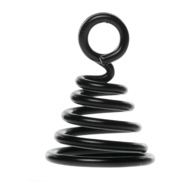Hubert 11355 - Sign Holder, 1" Dia. X 1-1/4"H, Spiral Design
