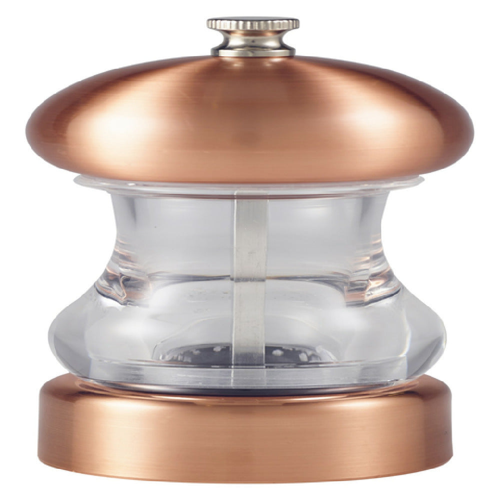 Steelite GWSPGRC14C Grinder Salt Or Pepper 5-1/2"H Copper Acrylic
