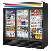 True Refrigeration GDM-69-HC-LD_WH Refrigerated Merchandiser Three-section