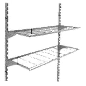 SPG MX1242GR - Amco Mod-A-Flex® Shelf, Wall-mounted, 40-1/2"W X 11-3/4"D