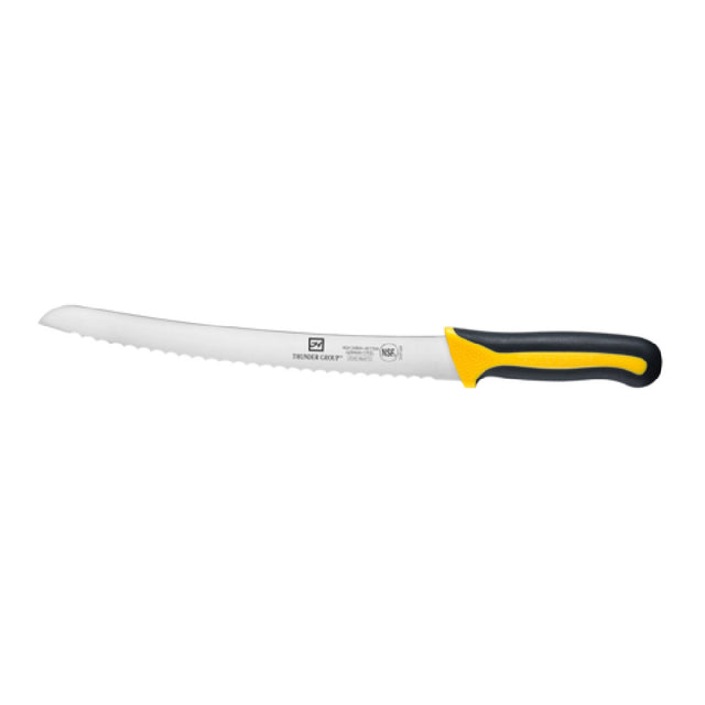 Thunder Group SLKF509 Bread Knife 9-1/2" Blade Curved