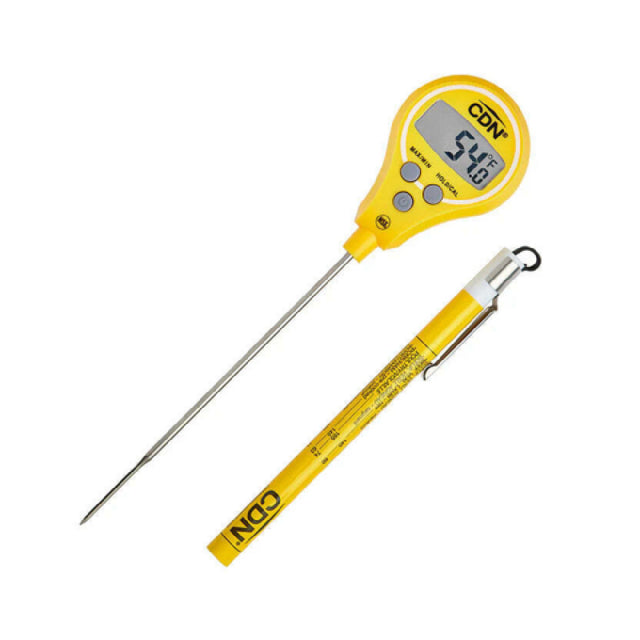 JB Prince UA296 Y Lollipop Thermometer Yellow NSF