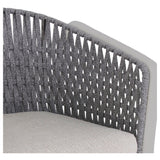 Emuamericas, Llc E1218-73-18 - Carousel Lounge Armchair, Indoor/outdoor, With Flat Rope Back