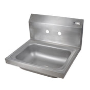 John Boos PBHS-W-1410-X Pro-Bowl Hand Sink Wall Mount 14"W X 10" Front-to-back X 5" Deep Bowl