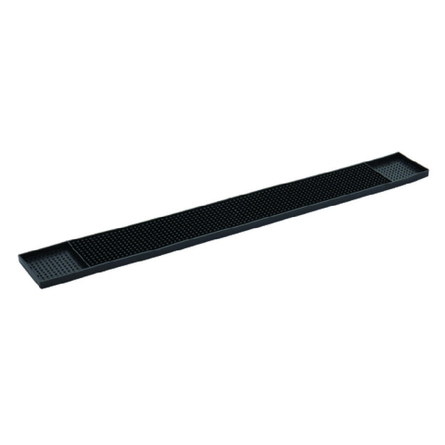 Hubert 55075 - Hubert® Bar Mat, 27"L X 3-1/4"W, Rubber