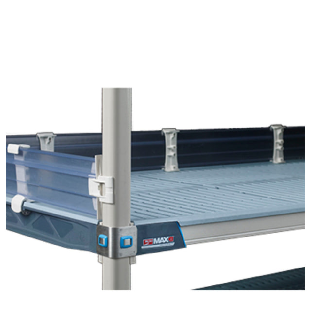 Metro MXL48-4P MetroMax® I 4" Clear Plastic Back Ledge
