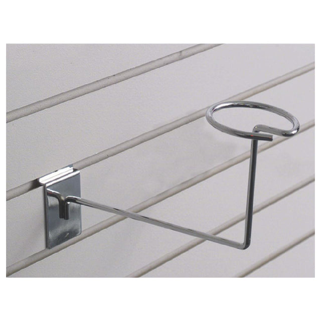 Hubert 37543 - Slatwall Millinery Hat Displayer, Single Hat, 8"D