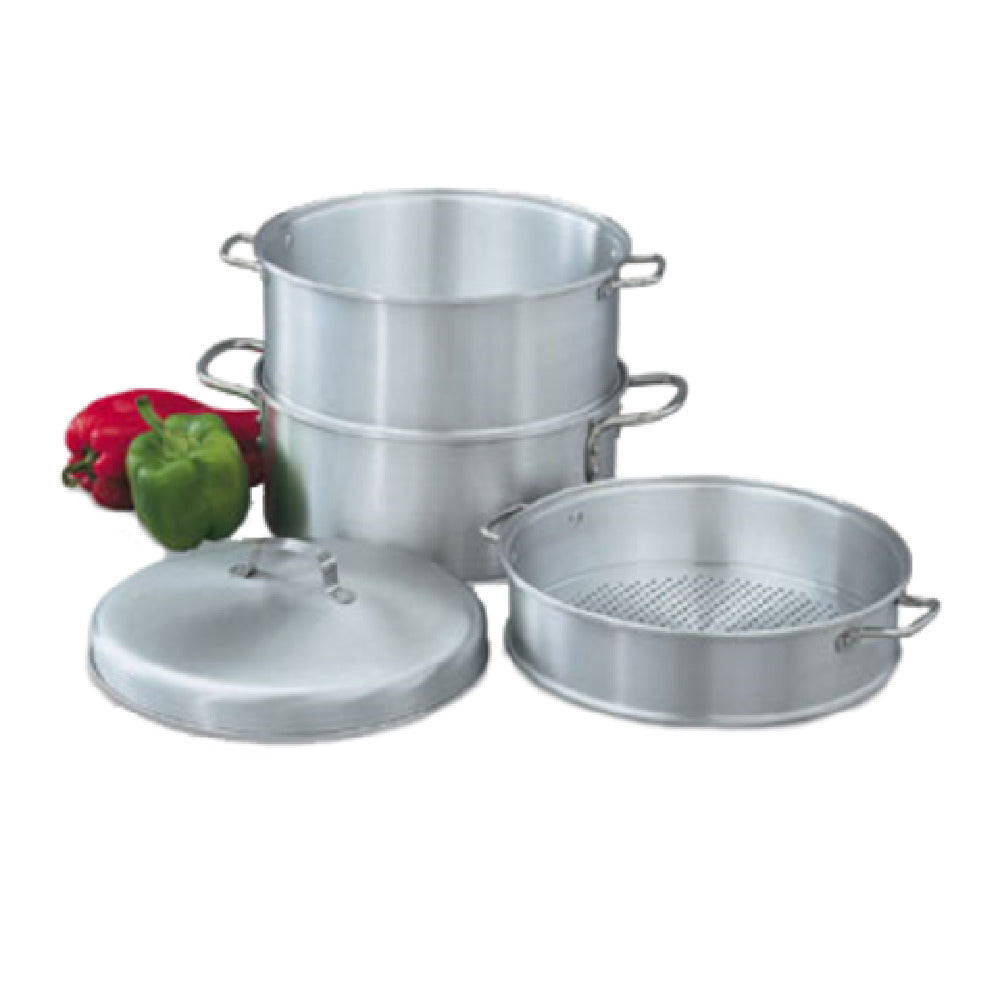 Vollrath 68125 3-Tier Vegetable Steamer Aluminum 5 Quart