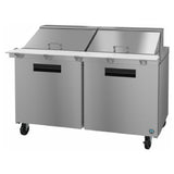 Hoshizaki SR60B-24M - Steelheart Series Mega Top Refrigerator, Reach-in, Two-section