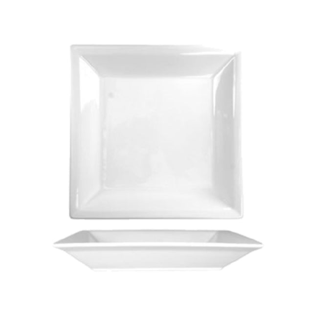 International Tableware EL-6 Plate 6-1/4"W X 6-1/4"D X 5/8"H Square