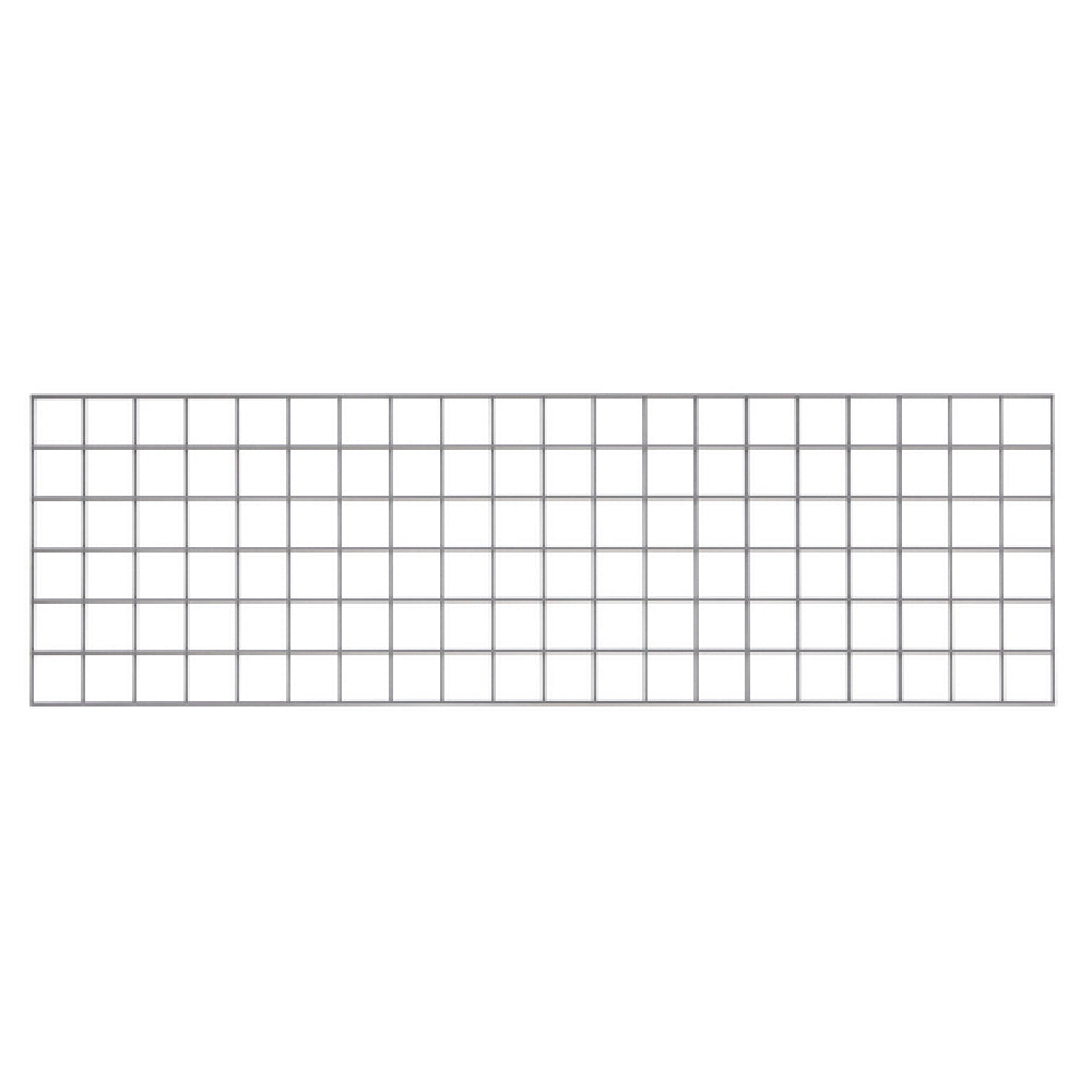 Metro WG1860K4 Quick Ship SmartWall Wire Grid 60" X 18" Metroseal Gray Epoxy-coated Corrosion-resistant Finish With Microban® Antimicrobial Protection