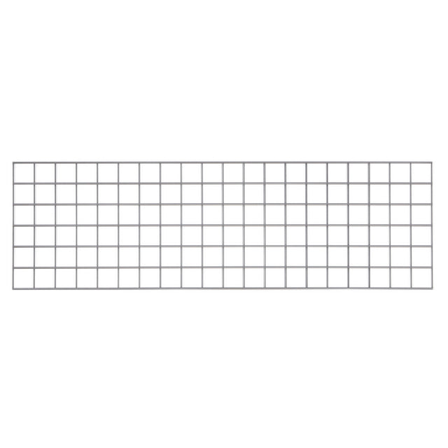 Metro WG1860K4 Quick Ship SmartWall Wire Grid 60" X 18" Metroseal Gray Epoxy-coated Corrosion-resistant Finish With Microban® Antimicrobial Protection