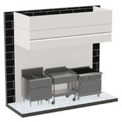 Avtec SSA-BOX120 - SimpleSpec Box Canopy Hood, Type I, Wall Mount