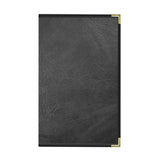 Risch SEVDX-4V 8.5X14 Seville Deluxe Hardback Antibacterial/antimicrobial Faux-leather Menu Cover (specify Color)