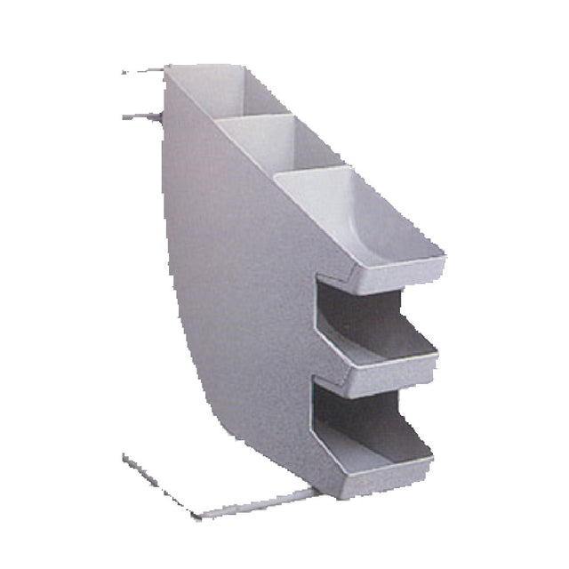 SPG DT3BINE - ISS Condiment Bin, 3-tier, 15" X 4-3/4" X 14-1/2 "
