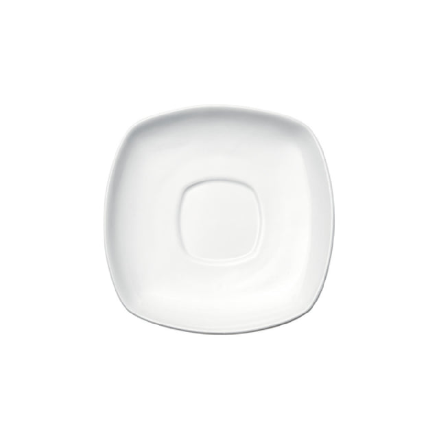 Winco RSS-6 Royalsquare Saucer 6"L X 6"W X 3/4"H