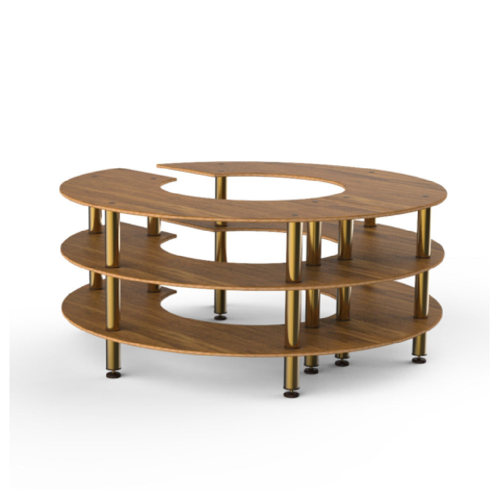 Steelite MGCMSA03BBXF - Round Station, 81.5" X 35.0", Modular