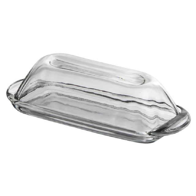 Anchor Hocking 64190AHG18 Butter Dish 7-1/4"L With Cover