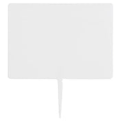Hubert 47895 - Tag, 3-1/2" X 2-1/2"H, Rectangular
