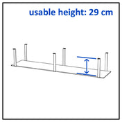 BauscherHepp VE-50005 Venta® Shelf To Create Storage Space Under A Buffet Table