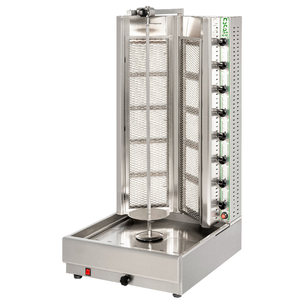 Eurodib USA DG20VN - Visvardis Gyro Machine, Gas, 22-2/5" X 28-7/10" X 45-3/5"H