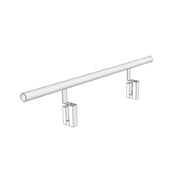 Forbes Industries 4185-3 Chair/Table Stops 3'L Reinforced Steel Tube Construction
