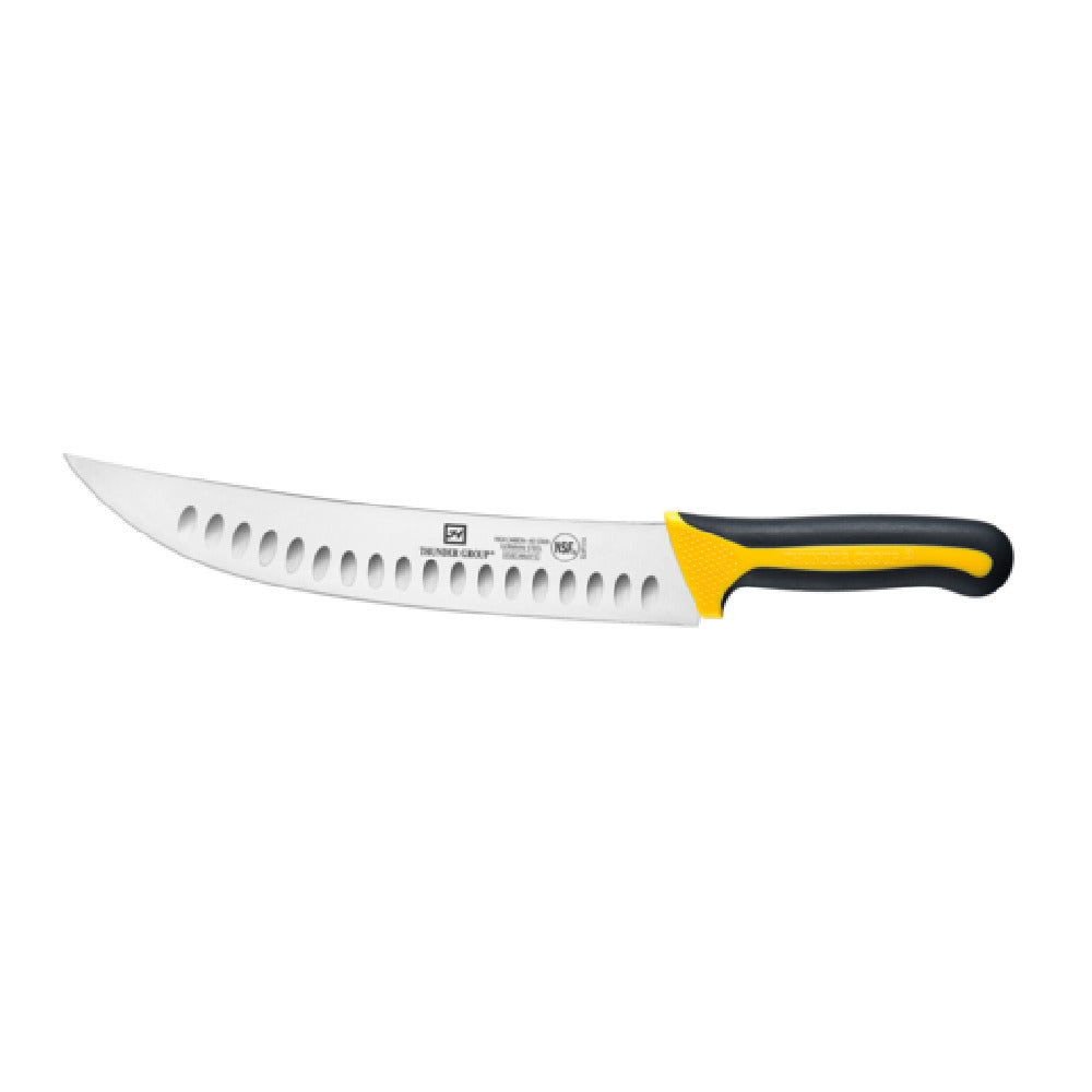 Thunder Group SLKF514 Cimeter Steak Knife 10" Blade Soft-grip Handles
