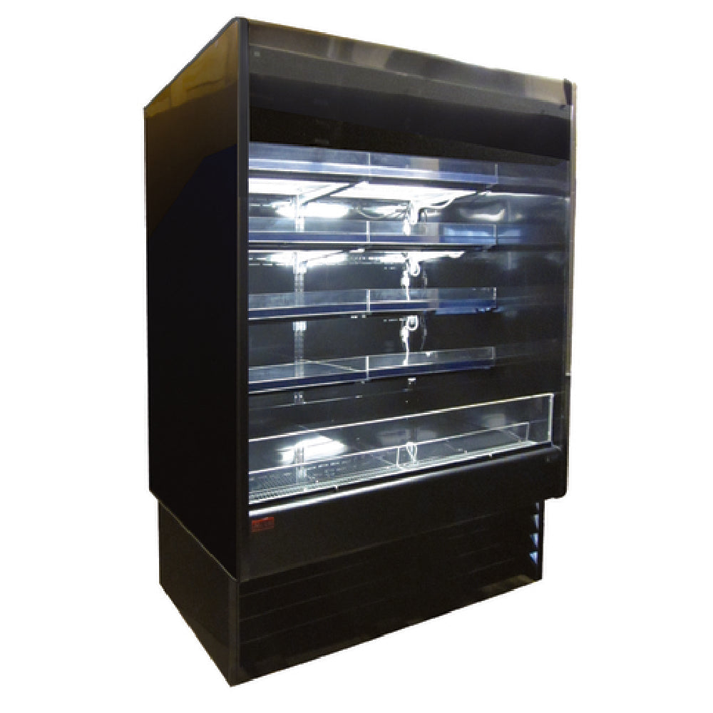 Howard-McCray SC-OD35E-5-SL-B Multi-purpose Open Merchandiser 63"W X 34-1/2"D X 78-1/2"H