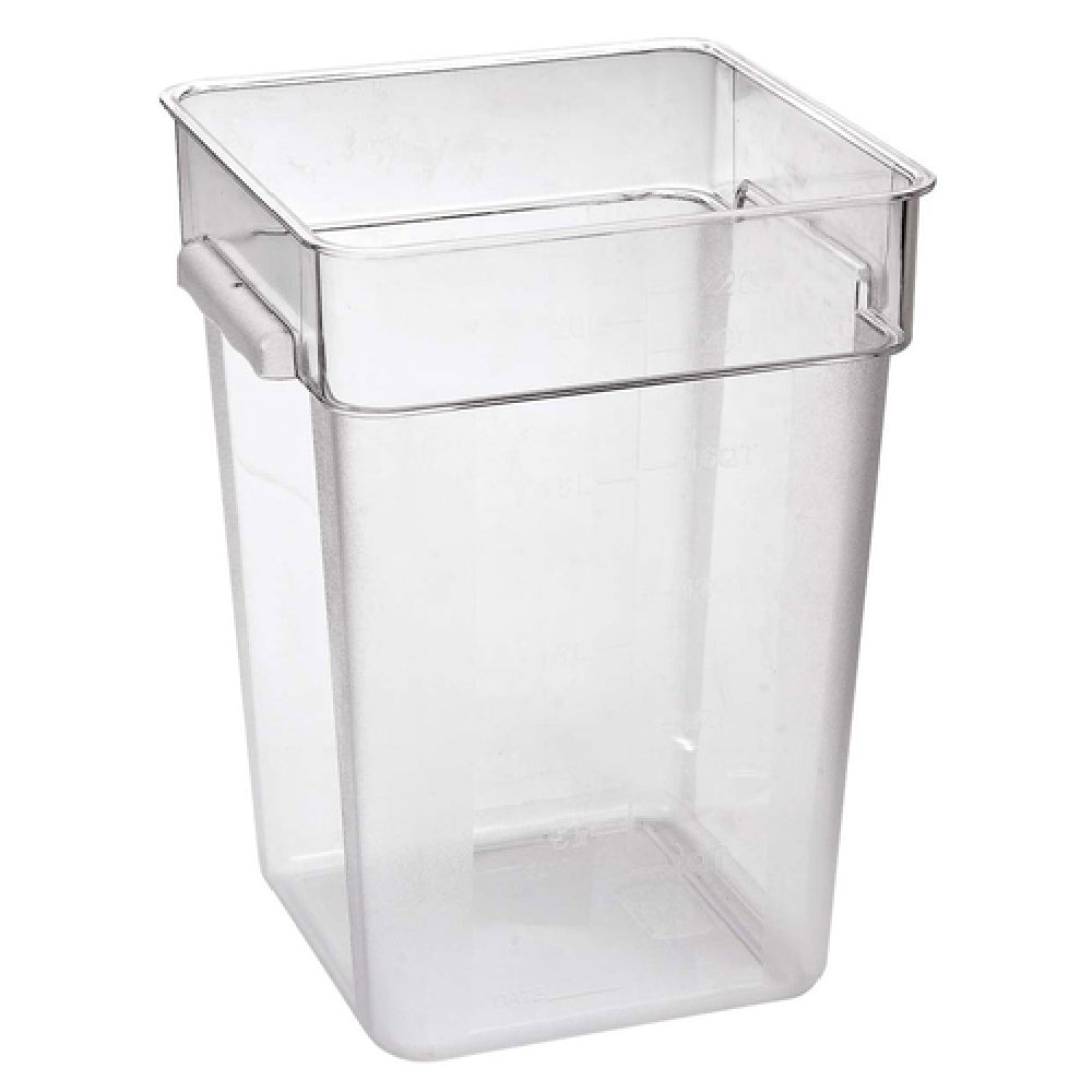 Omcan 80182 (80182) Food Storage Container 22 Quart Square