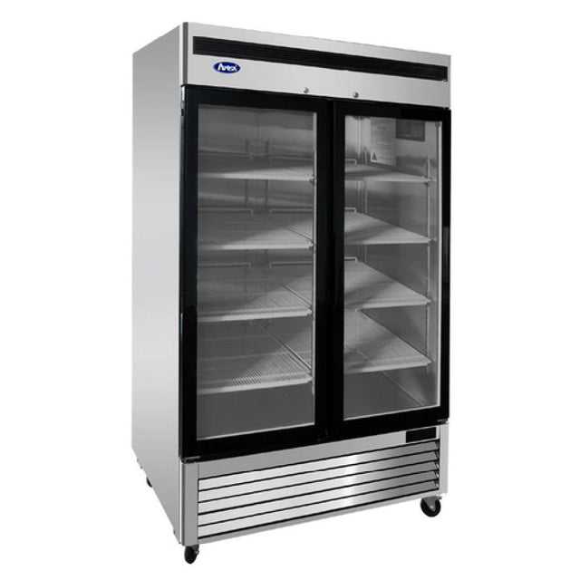 Atosa MCF8703ES Freezer Merchandiser Two-section 543/8"W X 31-3/4"D X 83-1/8"H