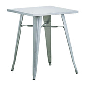 Hubert 40489 - CenPro Outdoor Table, 24"W X 23-1/2"D, Standard Height