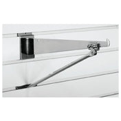 Hubert 31774 - Slatwall Shelf Bracket, 8"L, Steel
