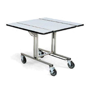 Forbes Industries 4961 Ultra Series Room Service Table 35-1/2"L X 39"W Tilt-up Rectangular Top