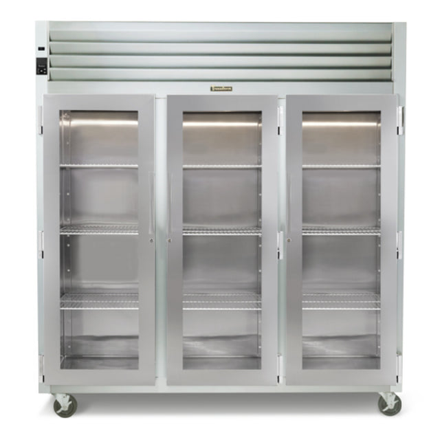 Traulsen G32013 Dealer's Choice Display Refrigerator Three-section 70.1 Cu. Ft.