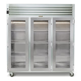 Traulsen G32003-032 Dealer's Choice Display Refrigerator Three-section 70.1 Cu. Ft.