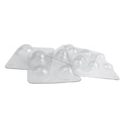 JB Prince M713 Half Sphere Mold 8-3/4" Overall Makes (4) 3" Half Spheres