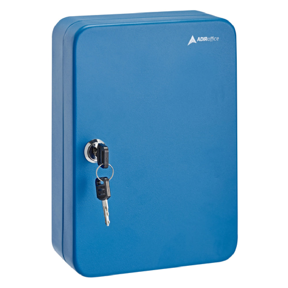Alpine Industries ADI681-48-BLU Key Cabinet 48 Key Capacity Key Lock