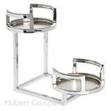 Hubert 97328 - Cerve Collection Carafe Holder, 2-tier, 7-5/64"L X 14-57/64"W X 10-31/64"H