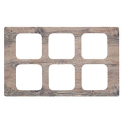 Hubert 81864 - Cold Tile, For 1/6-size Contemporary Pans, 6-compartment