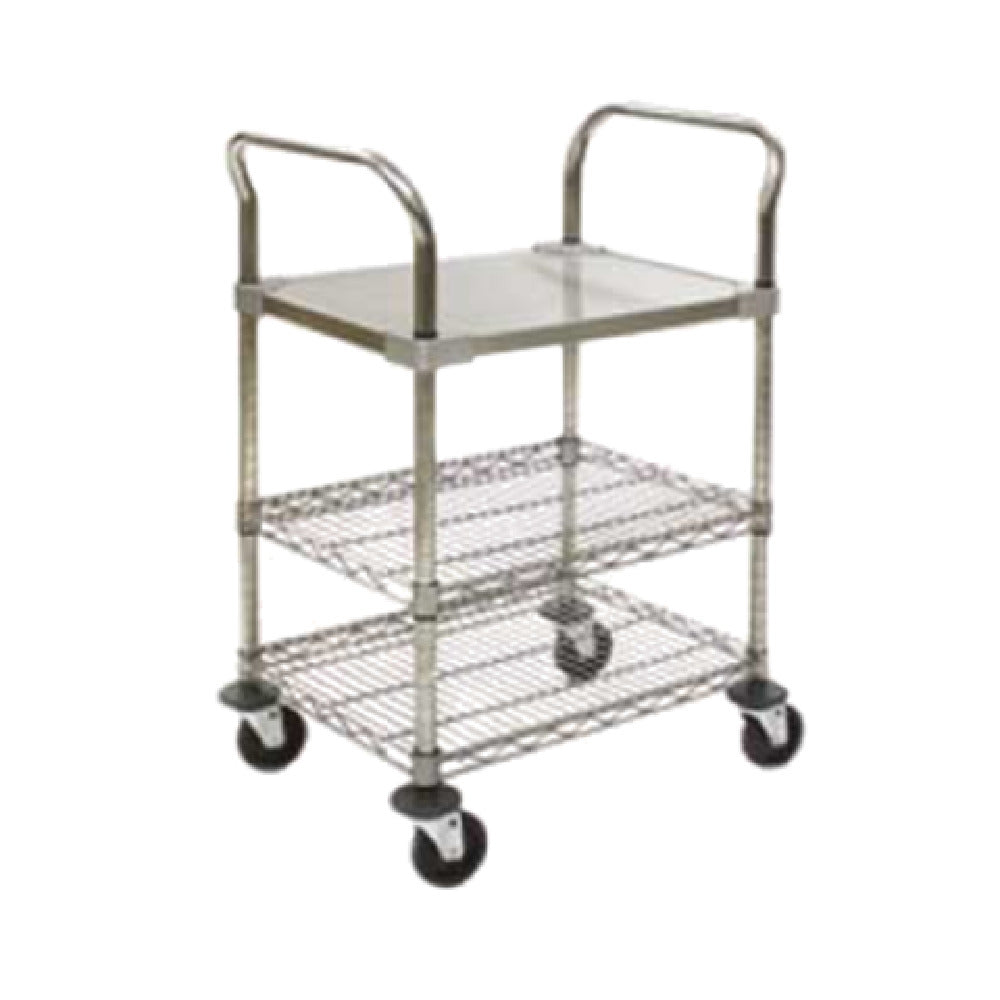 Eagle U3-2136CS Utility Cart 3-tier 36"W X 21"D X 37-3/4"H