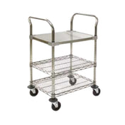 Eagle U3-2136CS Utility Cart 3-tier 36"W X 21"D X 37-3/4"H
