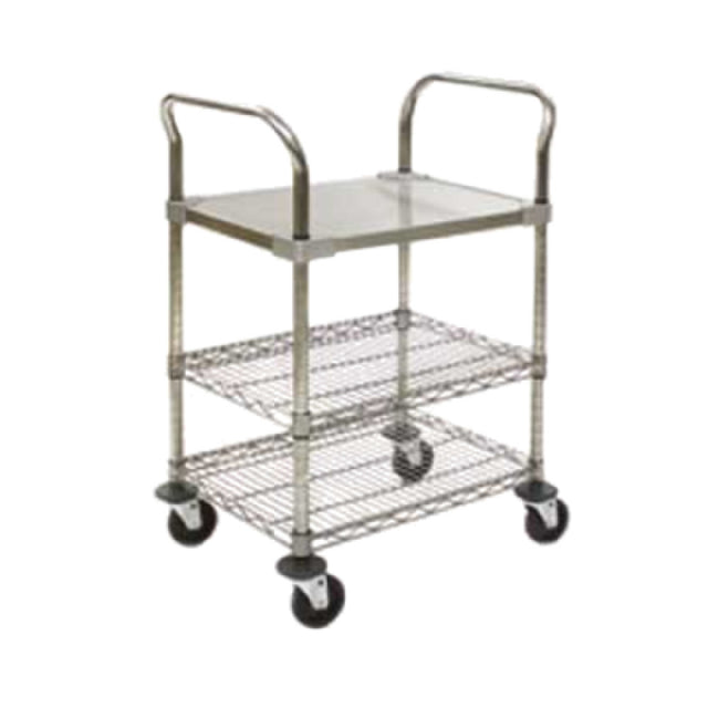 Eagle U3-2136CS Utility Cart 3-tier 36"W X 21"D X 37-3/4"H