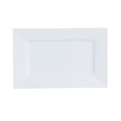 Arc Cardinal FF196 Arcoroc Square Up Rectangle Platter (L:12.5'' X W:8.0'') High Alumina Porcelain
