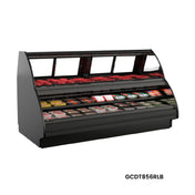 Structural Concepts GCDT1256RLB - Fusion® Refrigerated Service Over Self-Service Combination Case