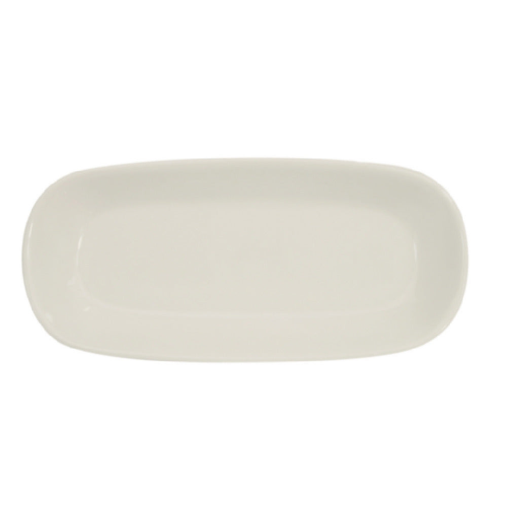 CAC China REC-RT16 REC Platter 10"L X 4-1/2"W X 1-1/2"H Rectangular