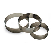 Louis Tellier 866420 Pastry Ring 2" Dia. X 1.96"H Thickness 6/10th