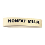 Service Ideas FBNONFATMILK Service Ideas Flavor Band Rubber Band Nonfat Milk White