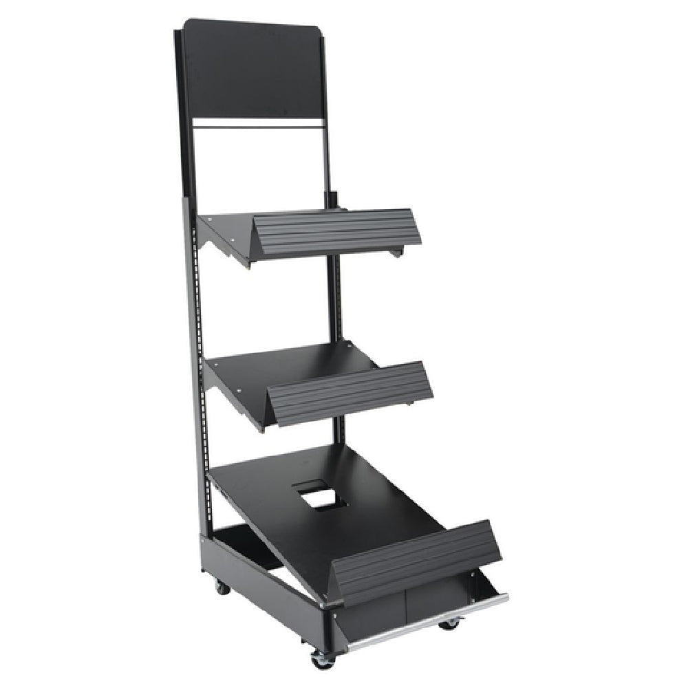 Hubert 57455 - Modular Produce Merchandiser, 3-tier, 40" X 24" X 83"H