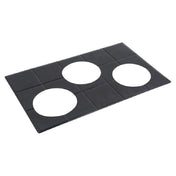 Bon Chef 52028PLUM E Z Fit Custom Cut Tile 12-3/4" X 20-13/16" For (3) #9013