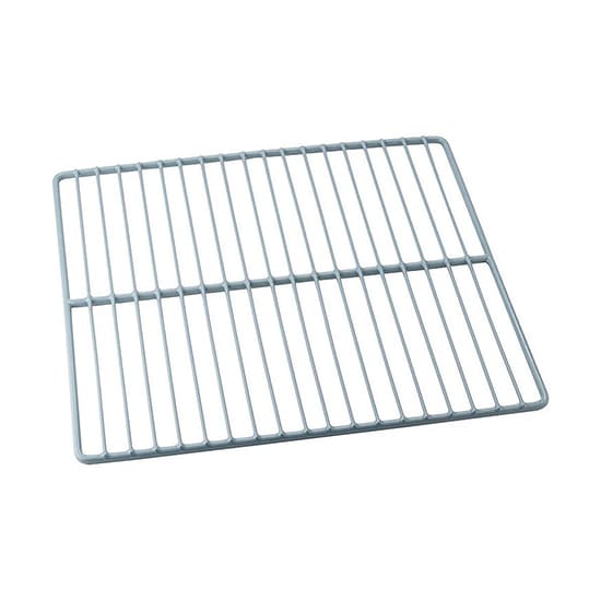 A metal wire shelf kit, compatible with Arctic Air models AR23/AF23, features parallel horizontal bars within a rectangular silver frame. Ideal for cooling baked goods or use as an oven rack, it sits on a plain white background.
